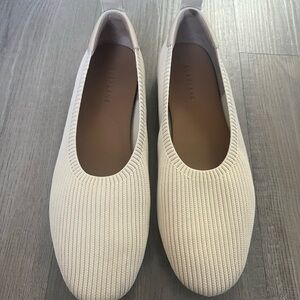 Everlane Women's ReKnit Cream Day Glove Flats - 9
